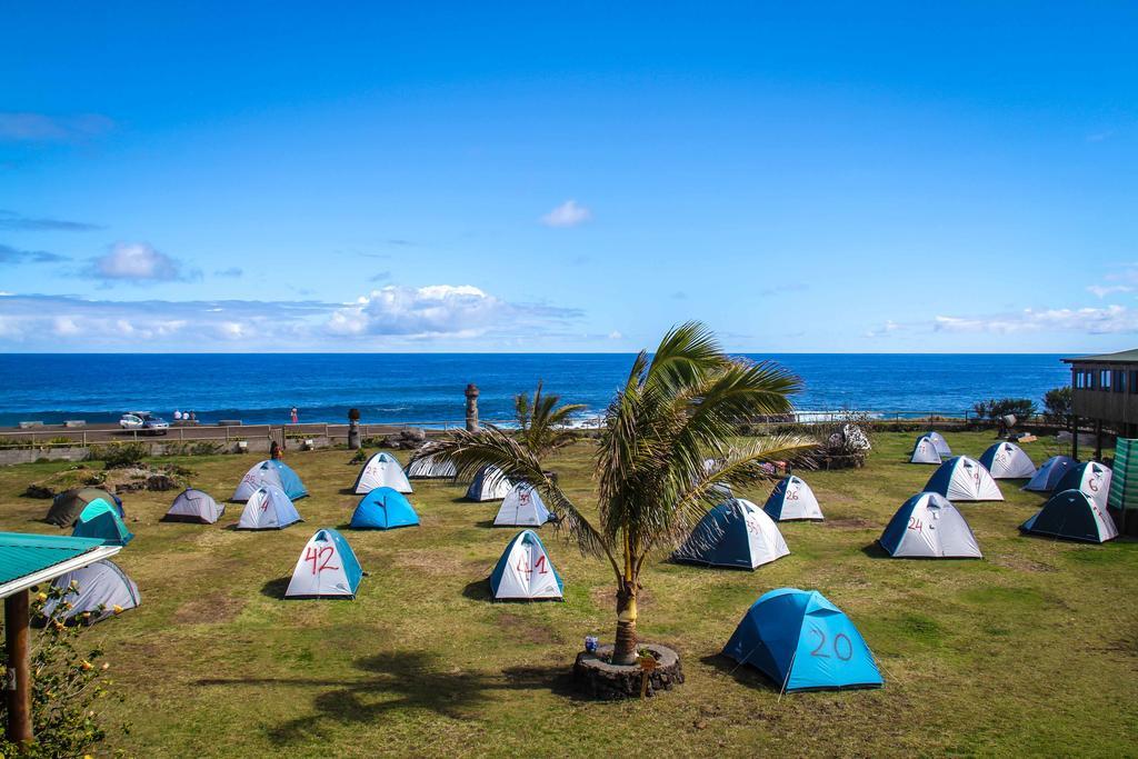 Camping Mihinoa Hotel Hanga Roa Esterno foto