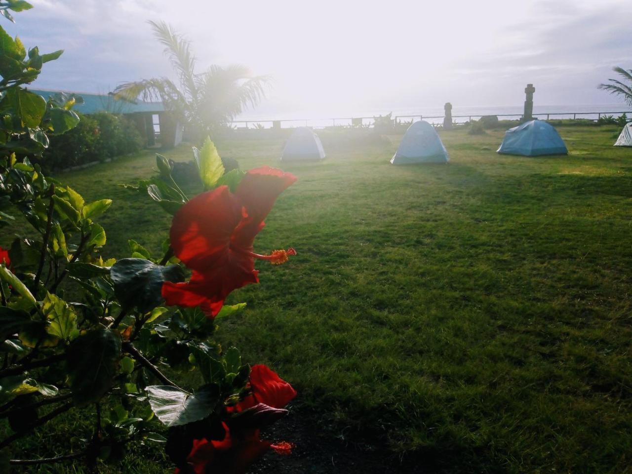 Camping Mihinoa Hotel Hanga Roa Esterno foto