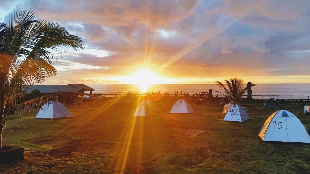 Camping Mihinoa Hotel Hanga Roa Esterno foto